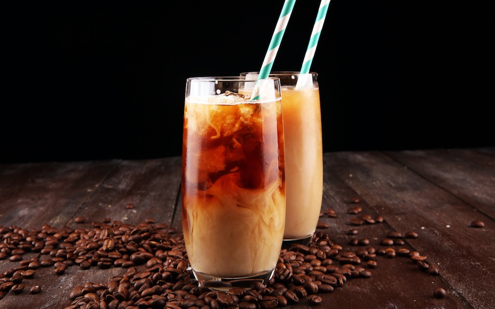 Coffee Cocktail Kaffee Eis 1077386808